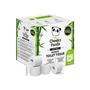 Toilet paper, bamboo, 3 plies, small rolls, 24 rolls, CHEEKY PANDA, white